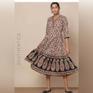 SWADESH Hand-block  Print Kalamkari size Medium